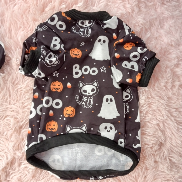 LAST 1! Dog/cat sweater, 2 sizes! Cute Halloween graphics! Nwot - Picture 3 of 11